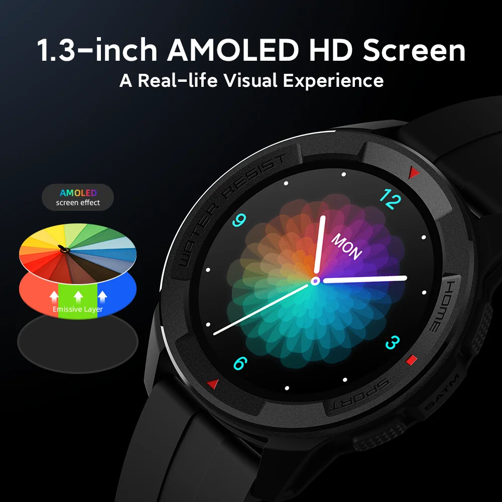 

Mibro Watch X1 Fashion Smart Watch International Edition Sports Sleep Health Monitoring 350mAh Sports Tracking Swimming
