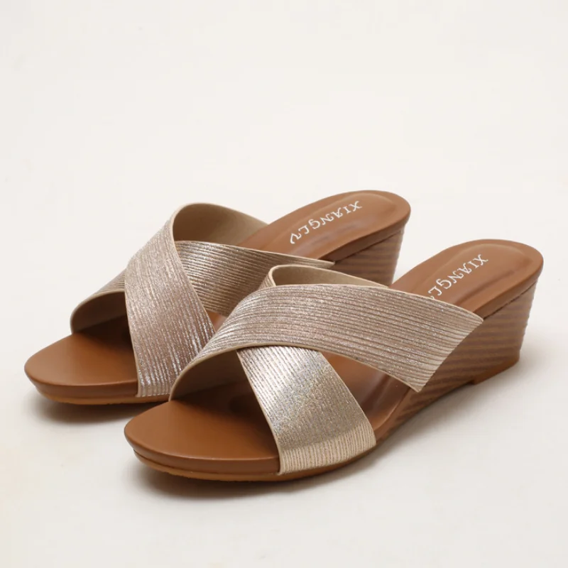 Women's Sandals New Fashion Wedges Roman Sandals National Wind Open Toe Holiday Travel Women's Shoes Platform Sandals for Women