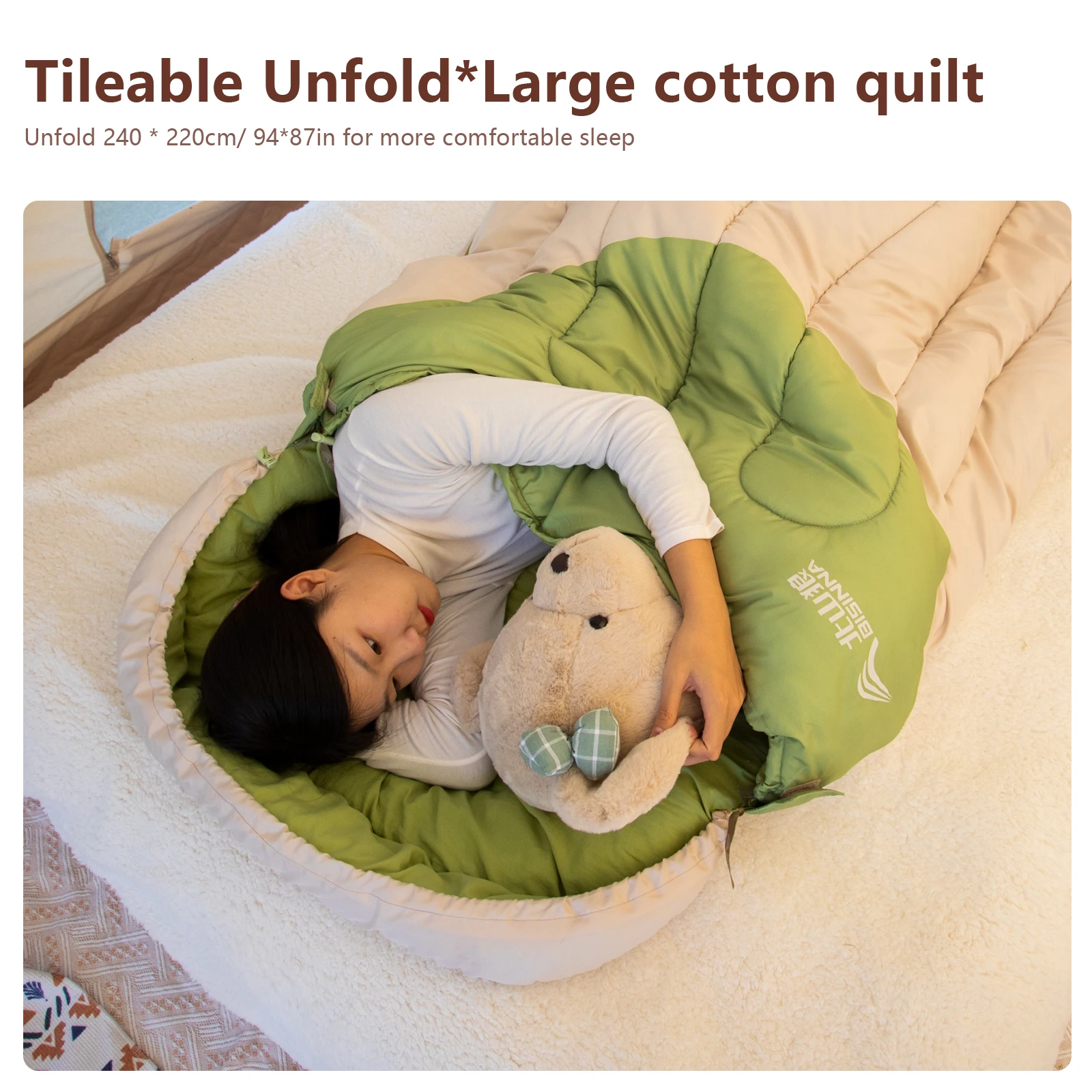 BSWOLF уличный спальный мешок для кемпинга Four Seasons универсальный утолщенный