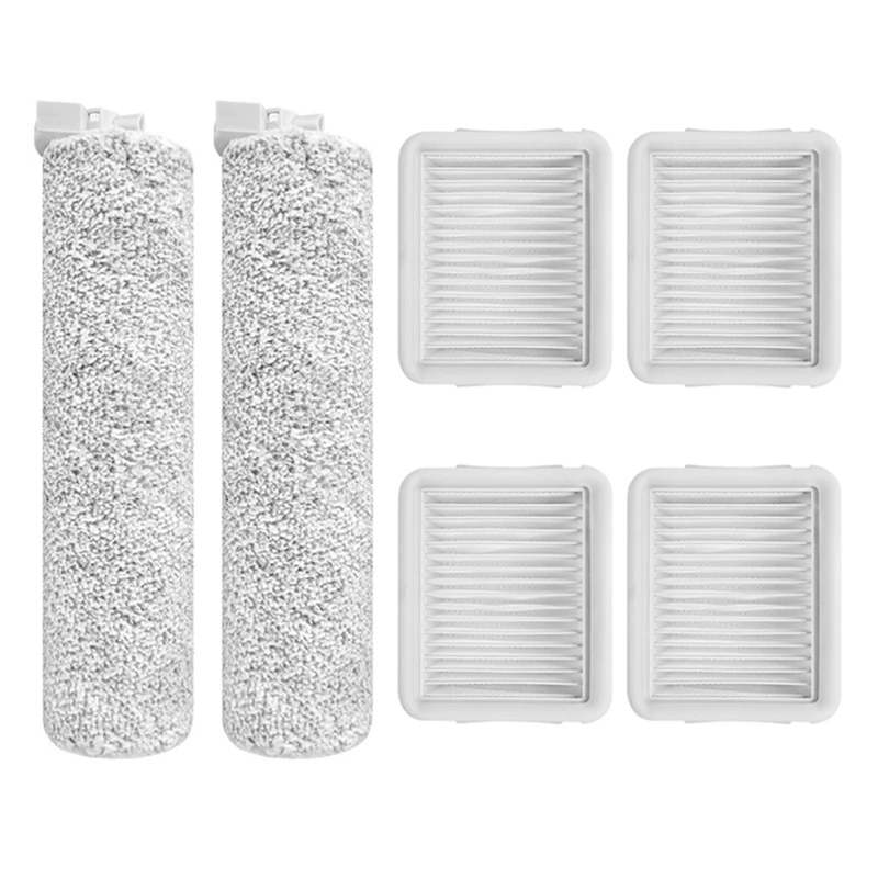 

Spare Parts Fluffy Brush Roll Hepa Filter For Xiaomi Mijia Shunzao H100 Pro Wet And Dry Vacuum Cleaner Replacement Kit