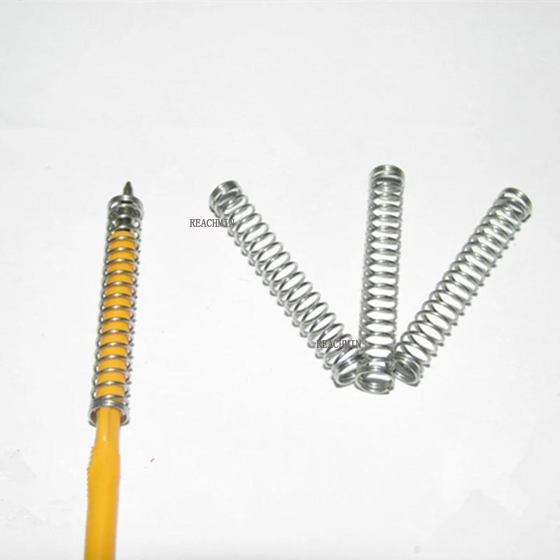 

100PCS Wholesale Custom High Quality Stainless Steel Small Metal Coil Compression Ballpoint Pen Springs