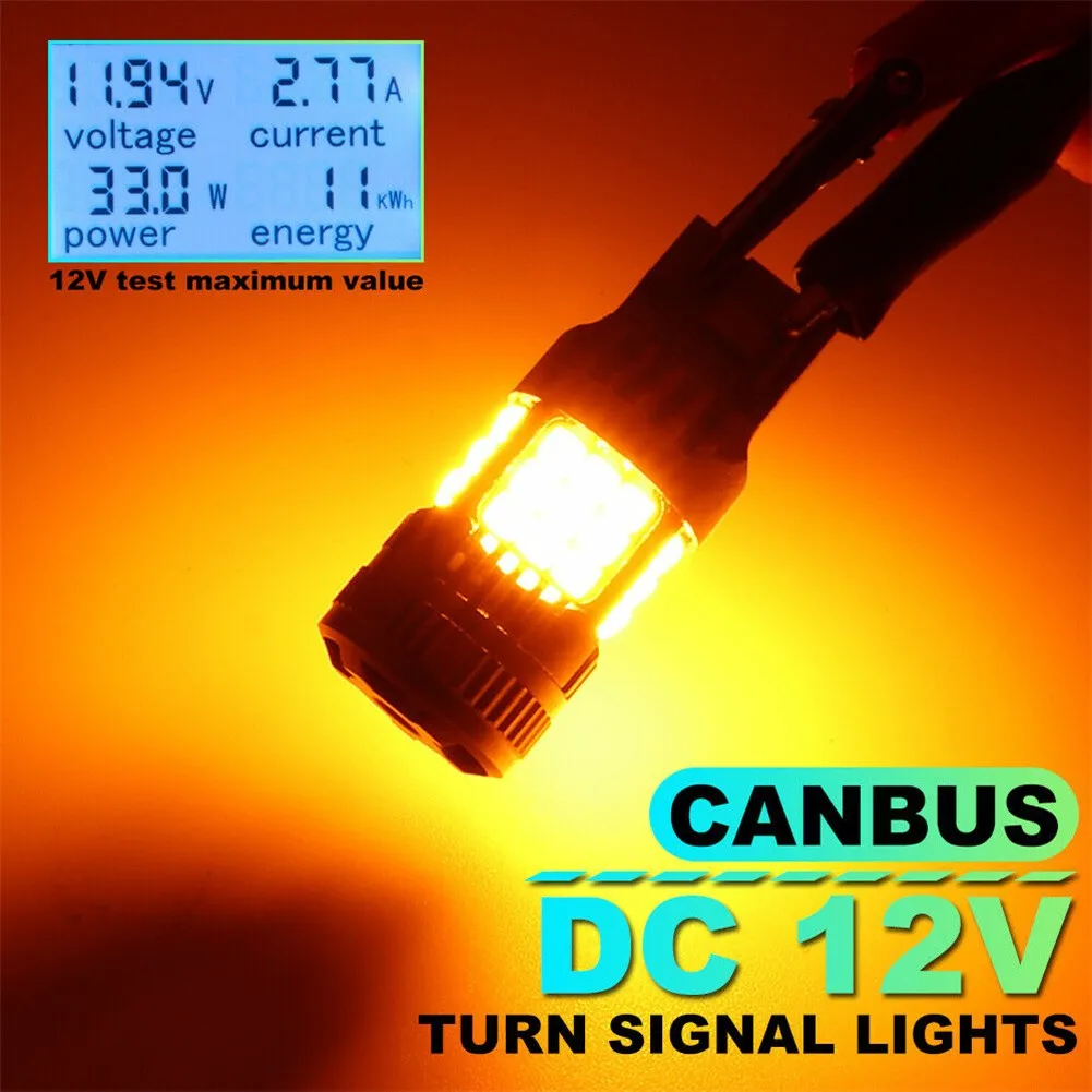 

Светильник поворота заднего хода 2 шт./комплект 3030 SMD 30 Вт 36 SMD 9-30 в Янтарная CAN-шина