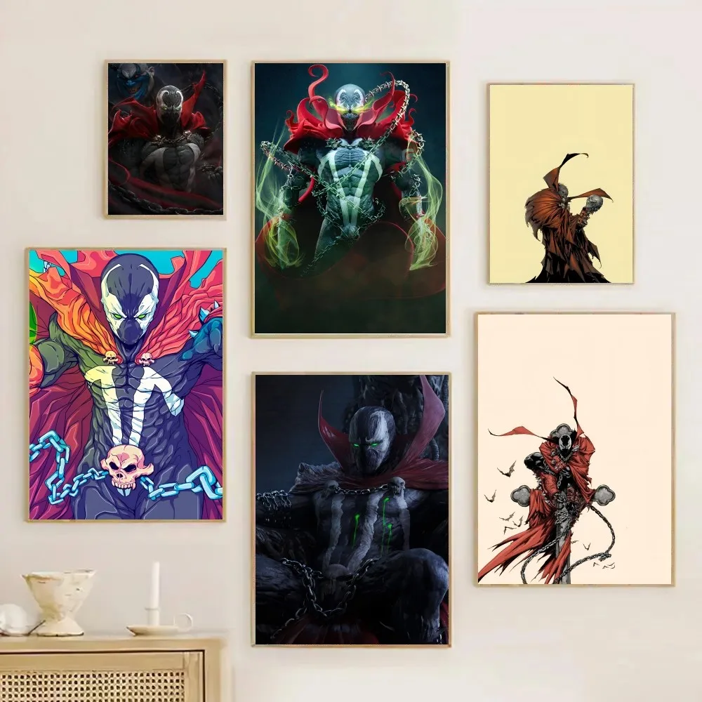 Современный стиль Potdemiel Moon's Spawn плакат художественный настенный декор для дома
