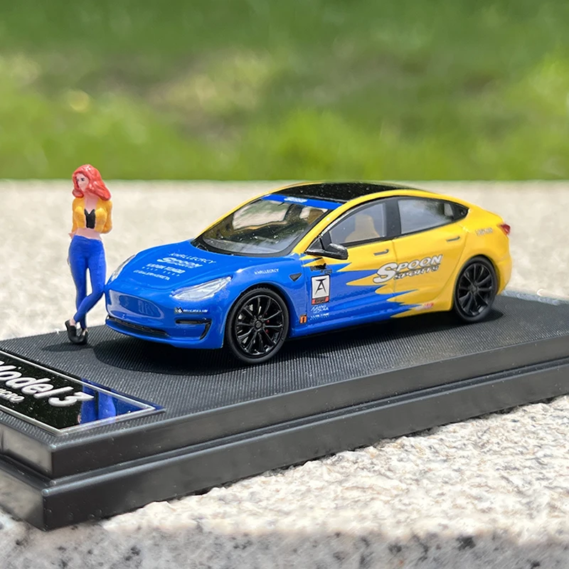 

TM 1:64 Tesla Model 3 Car Model
