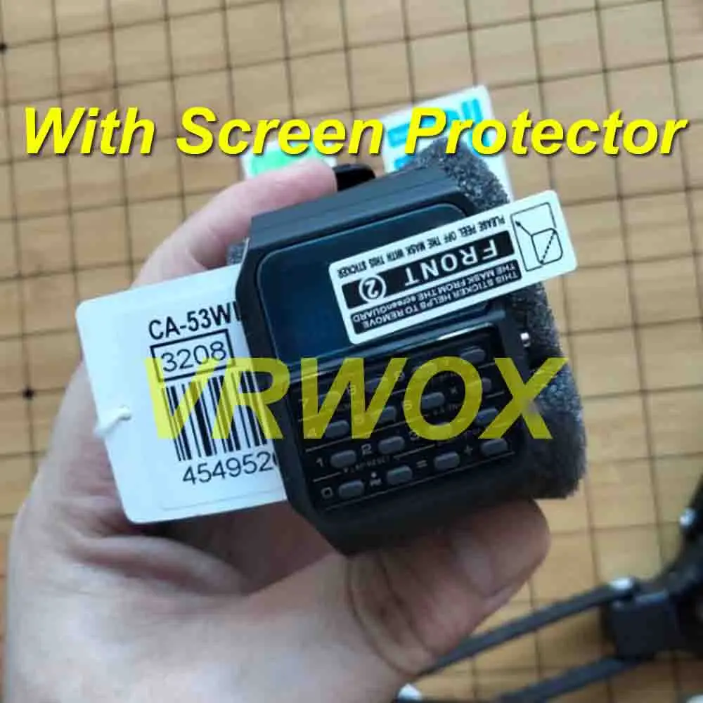 3 Pcs  Protector For CA-53W-1 CA53W-1 CA-53WF-2B CA-53WF-1B CA-53WF-4B CA-53WF-4B Watch Clear TPU  Nano Explosion-proof