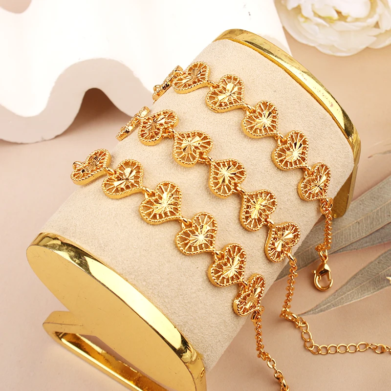 Женский браслет в форме сердца свадебная бижутерия подарок невесте браслеты для