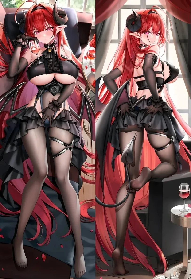 Аниме Dakimakura Game Azur Lane KMS Hindenburg Косплей Наволочка