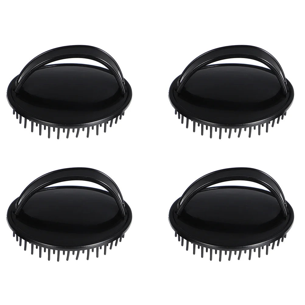 

Brush Scalp Hair Shampoo Scrubber Comb Shower Brushes Soft Care Bath Head Silicon Dandruff Silicone Cleansing Exfoliator