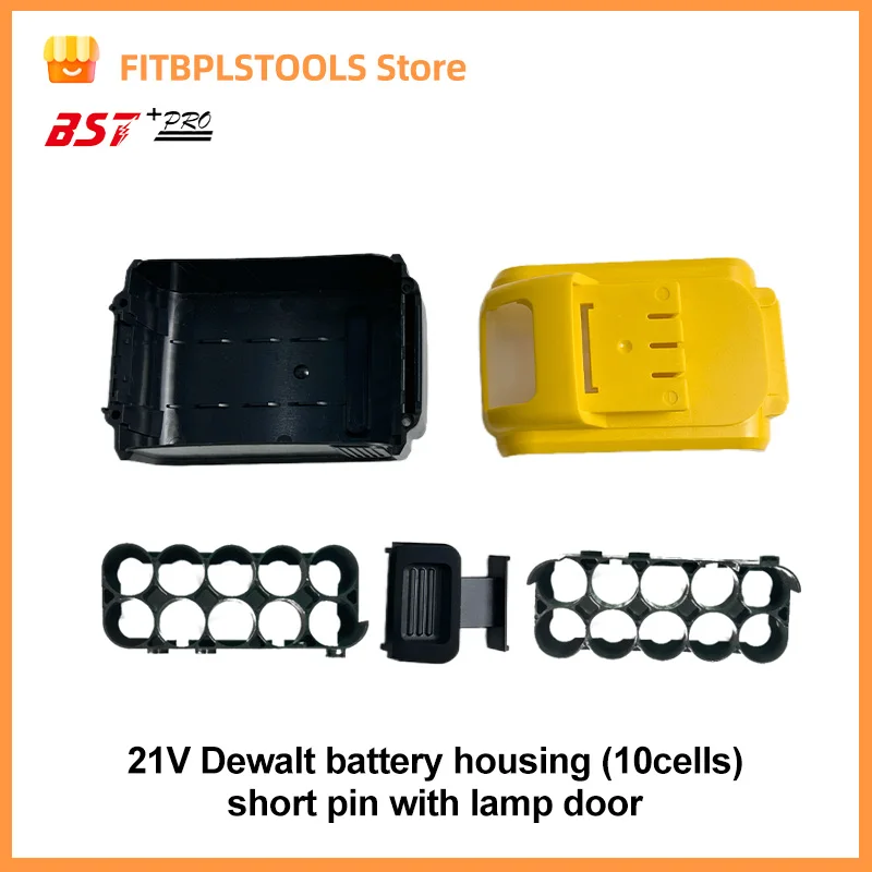 Корпус литий-ионного аккумулятора DW 21 В 5 кронштейнов корпуса подходит для