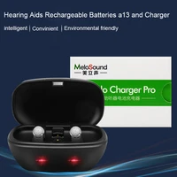 bte hearing aid accessories rechargeable battery batteries 13 13a a13 p13 pr48 and charging case box hearing aids tools