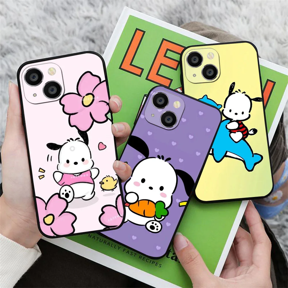 Матовый черный чехол для Realme C30S 1 2 3 5 5i 5s 6i 6 7 7i Pro KD-43 Pochacco