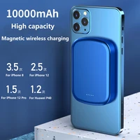 magnetic power bank 10000mah portable wireless 15w charging powerbank poverbank external battery charger for xiaomi iphone 13 12