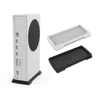 vertical stand with built in cooling vents for xbox series s game console accessories holder white black 2020 new