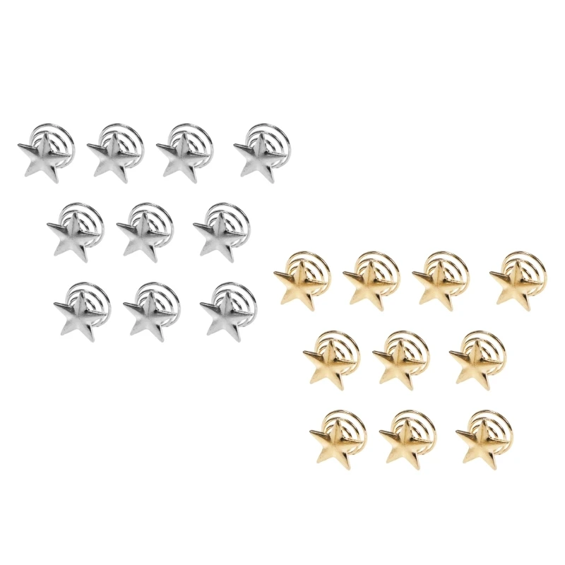 

Star Hair Rings Star Spiral Hair Clip Star Hair Bead Women Gold Star Hair Clip Dropship