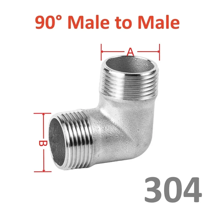 

Фитинги для труб из нержавеющей стали Fuel Street 90