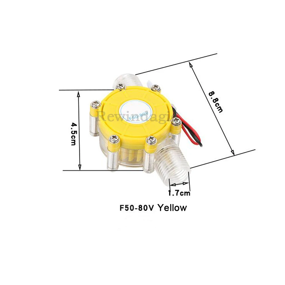 Микро-гидрогенератор 5 В 12 0-80 в