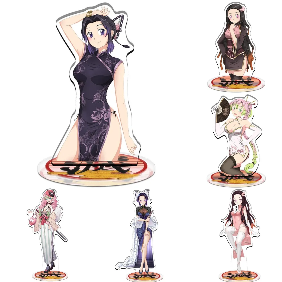 

Anime Demon Slayer Figure Kimetsu No Yaiba Acrylic Stand Model Rengoku Kyoujurou Cospaly Desk Decor Sgin Fans Collection Props