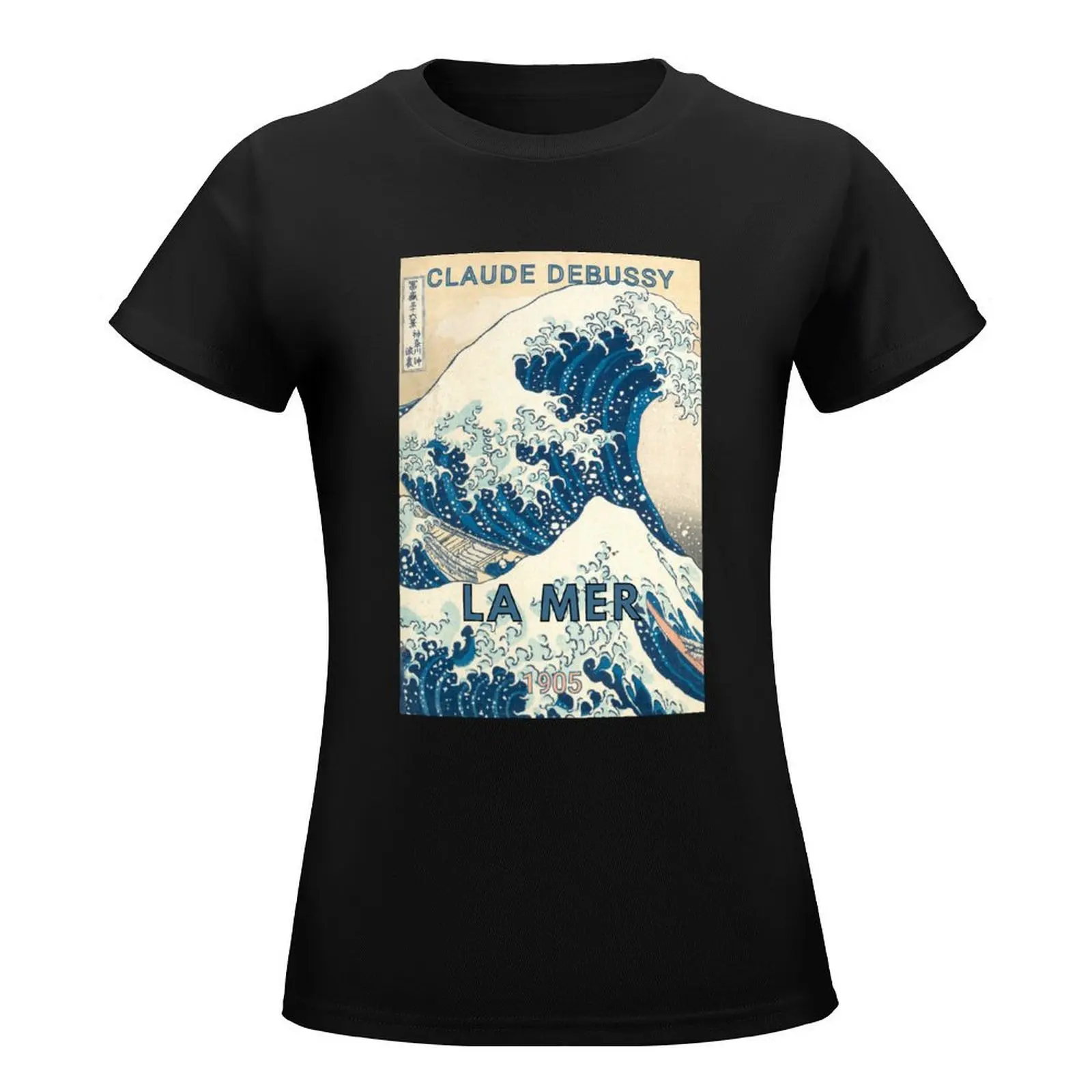 Женская Аниме-футболка Debussy - LA MER