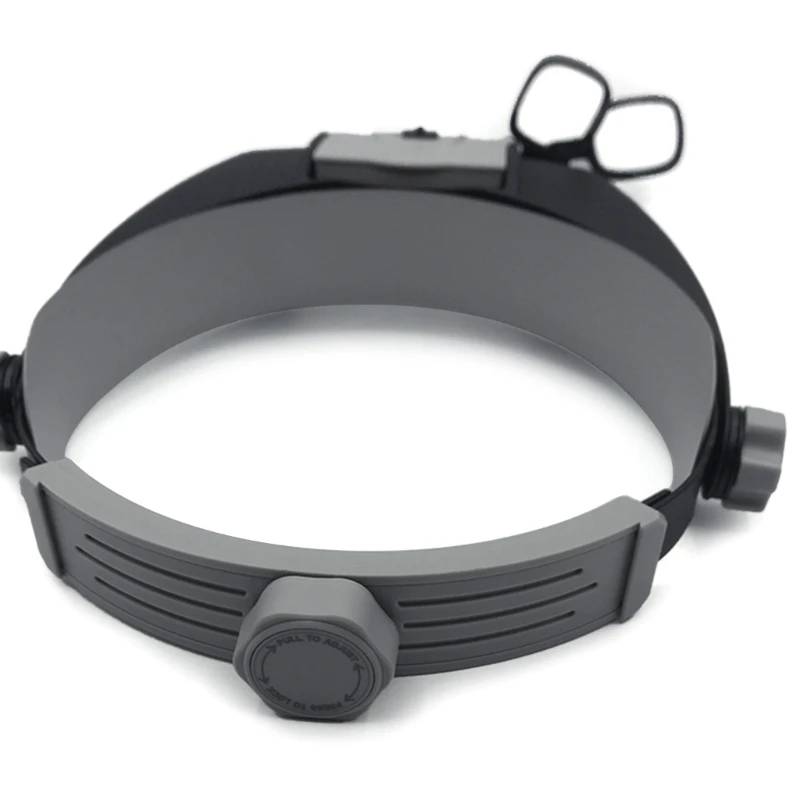 Лупа с креплением на голову 2 светодиодные повязки громкой связью увеличительное