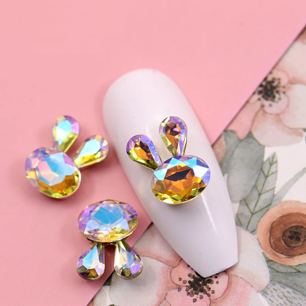 

5 шт., блестящие 3d-украшения для ногтей