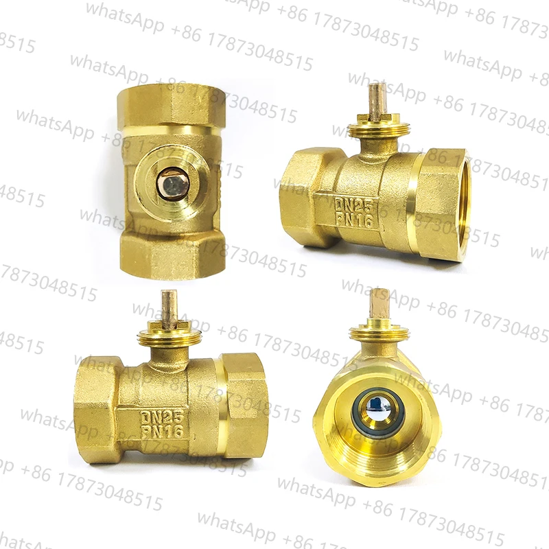

DN15 DN20 DN25 Латунный моторизованный электрический шаровой клапан, корпус двухходового клапана, внутренняя резьба 1/2 дюйма, 3/4 дюйма, 1 дюйм