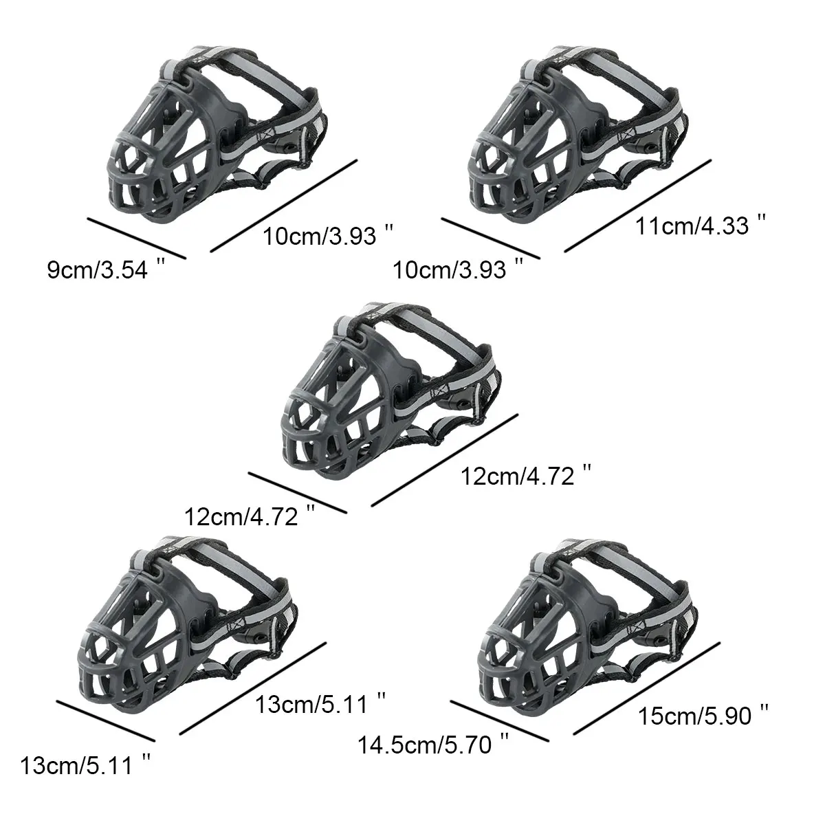 Новая дышащая намордник для собак маска против кусания собаки лая домашних