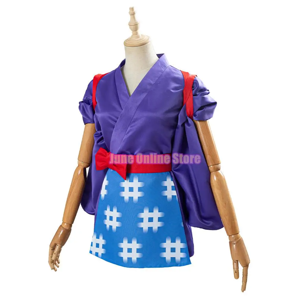 

Game Animal Crossing Cosplay Daisy Mae Cosplay Costume Kimono Dress Outfit Women Childern Size