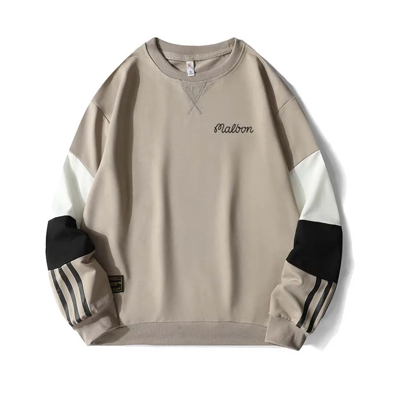 Men's Golf Malbon Hoodie Casual Sweatshirts Loose Pullover Long Sleeve Spring Autumn Men Pieces O-Neck Fashion Male 2023 M 5XL