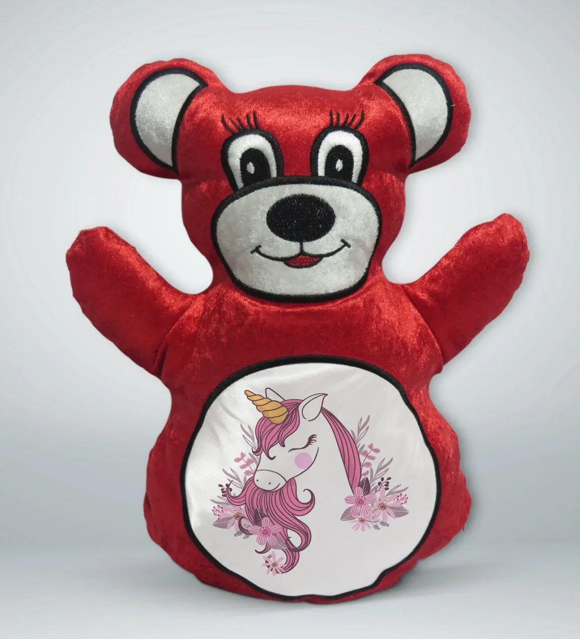 

BK Подарочный Единорог дизайн красный Мишка Тедди yastekk-2