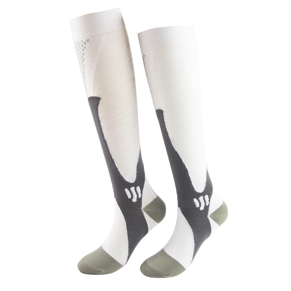 Для бега езды на велосипеде носки с варикозным расширением вен для зеленые