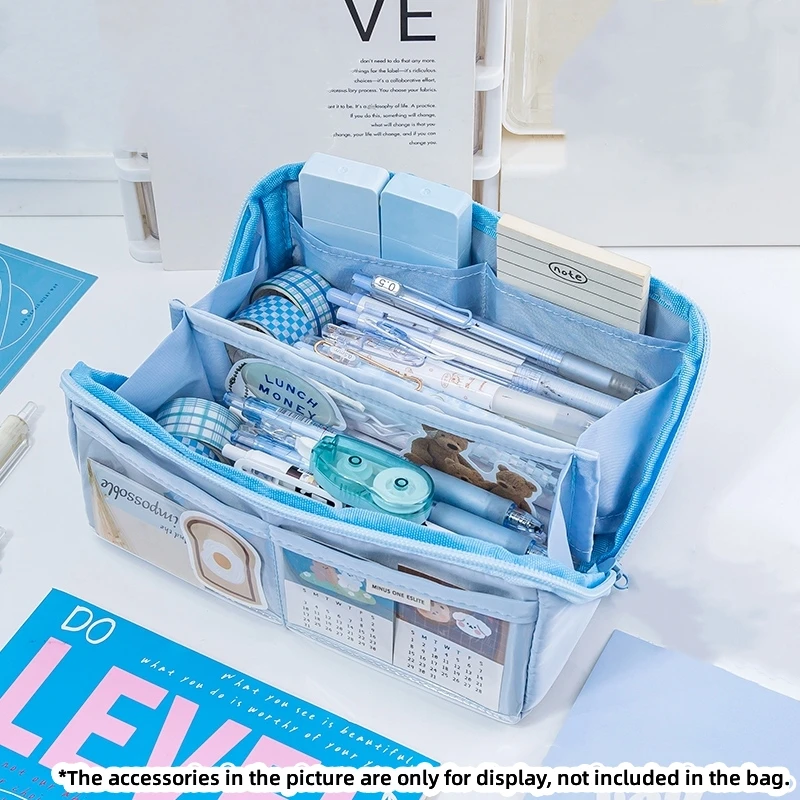 

Плоский чехол для канцелярии VALIOSOPA Square кремовый