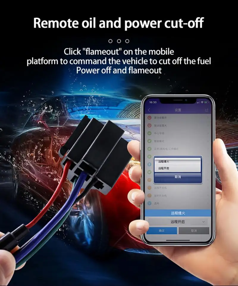 

Smart Mini GPS Tracker Car Remote Control Tracker Anti-theft And Anti-lost Locator 10-40V Oil And Electricity Locator Free APP