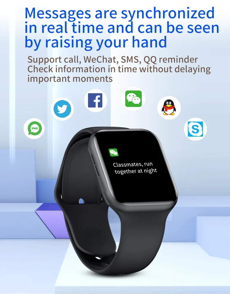 2022 smartwatch i7 pro max iwo 13 series 7 phone call custom watch face sport waterproof man women smart watch pk x8 max w37 pro free global shipping