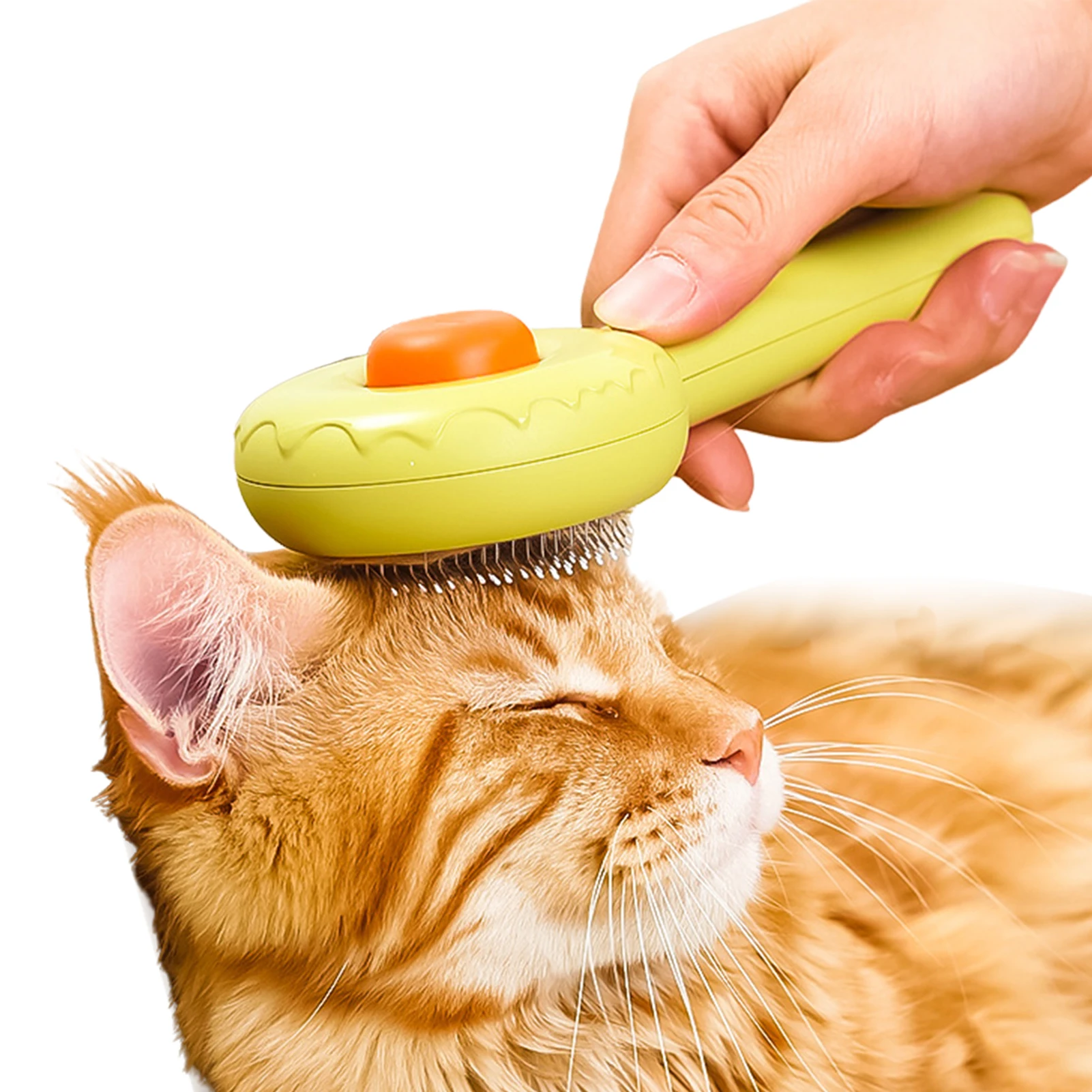 

Щетка для удаления шерсти домашних животных, прочная и долговечная щетка с плавающей иглой для удаления шерсти, уход за питомцами