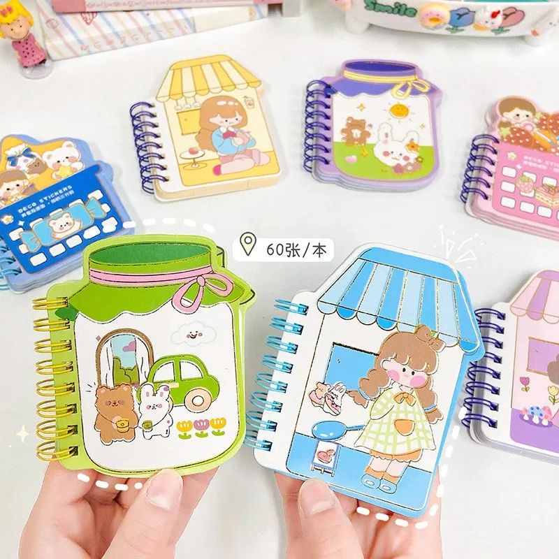 

Kawaii милый Инопланетянин мультфильм двойная катушка провод фотоблокнот подарок девушки Школа Офис Канцтовары