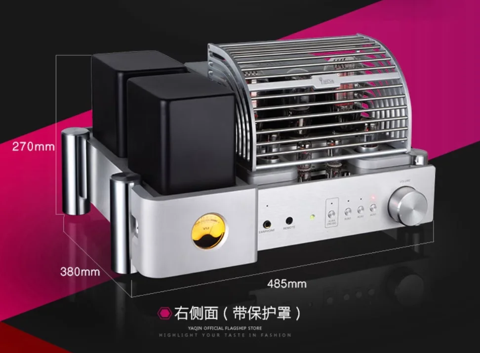 YAQIN MS-500B Электронный ламповый усилитель желчного пузыря 300B Hi-Fi комбинированный