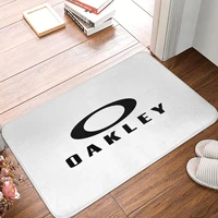 the oakleys black art doormat rug carpet mat footpad polyester anti slip durable floor mat front room corridor kitchen foot pad