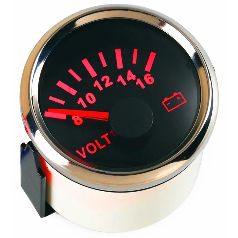 Вольтметры с указателем 52 мм вольтметры 8-16 В морские пригодные для