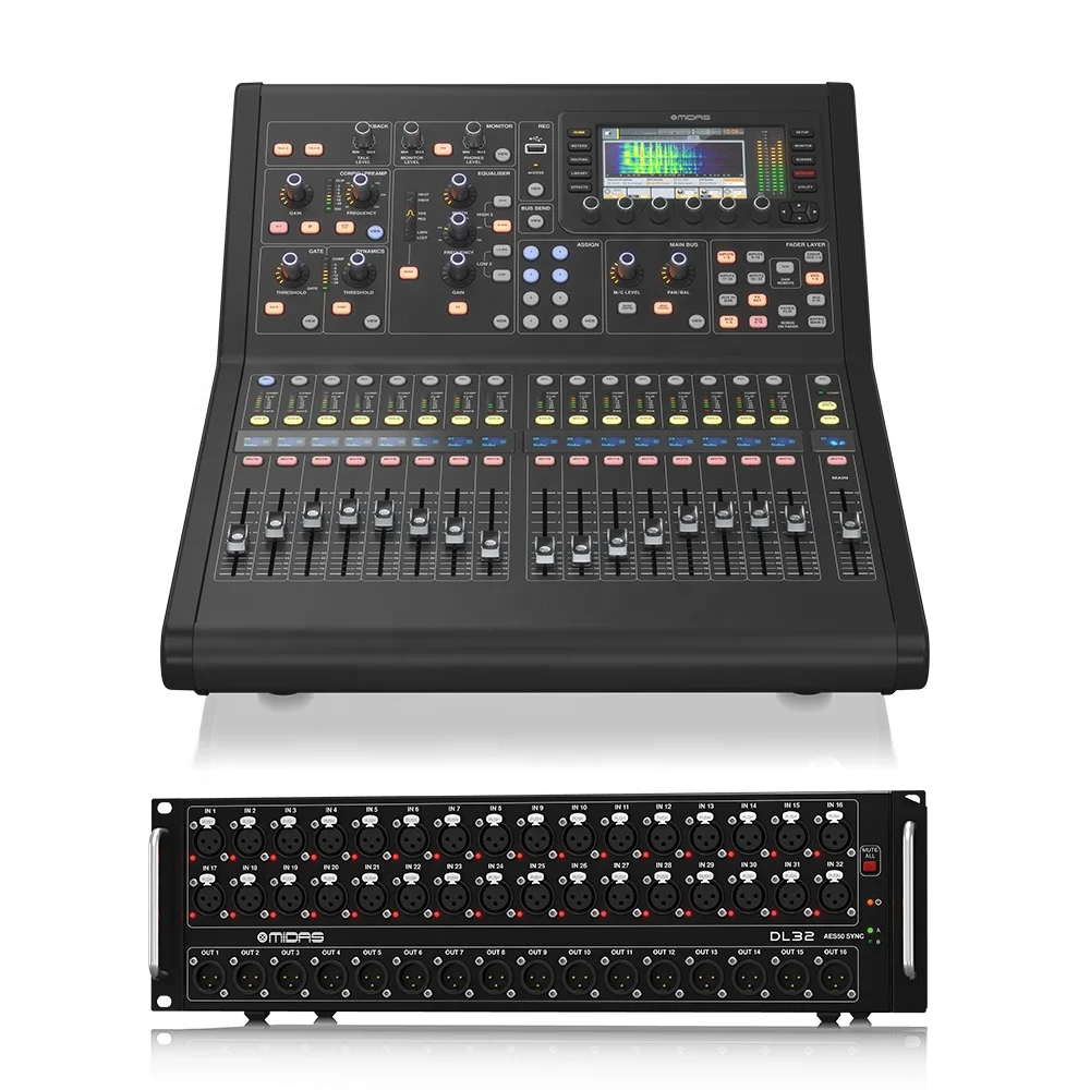 Микшер цифровой в прямом эфире