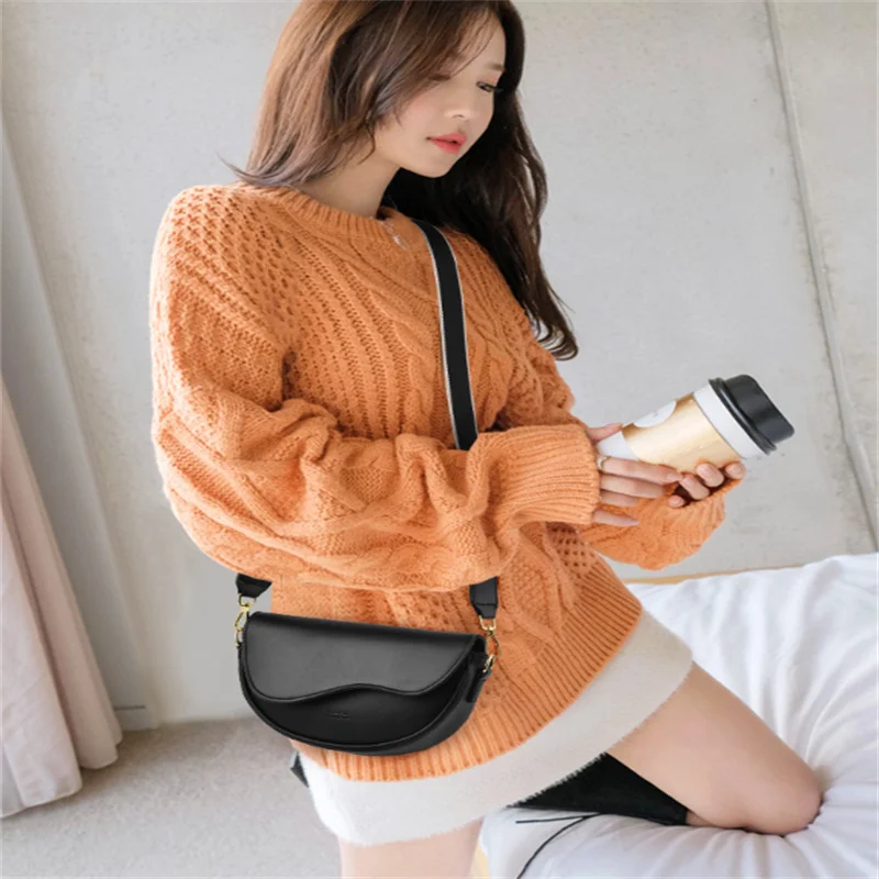 Fashion Luggage &Bags Women's Handbags Crossbody MINI NEW Luxury Retro Armpit Saddle Casual Waterproof Business  Ladies Bolsos