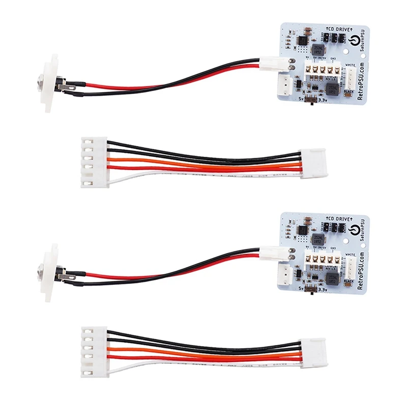 

2X Suitable For Sega Saturn Game Console Saturnpsu 12V Suitable For Saturnpsu Rev2.0 Version Power Board