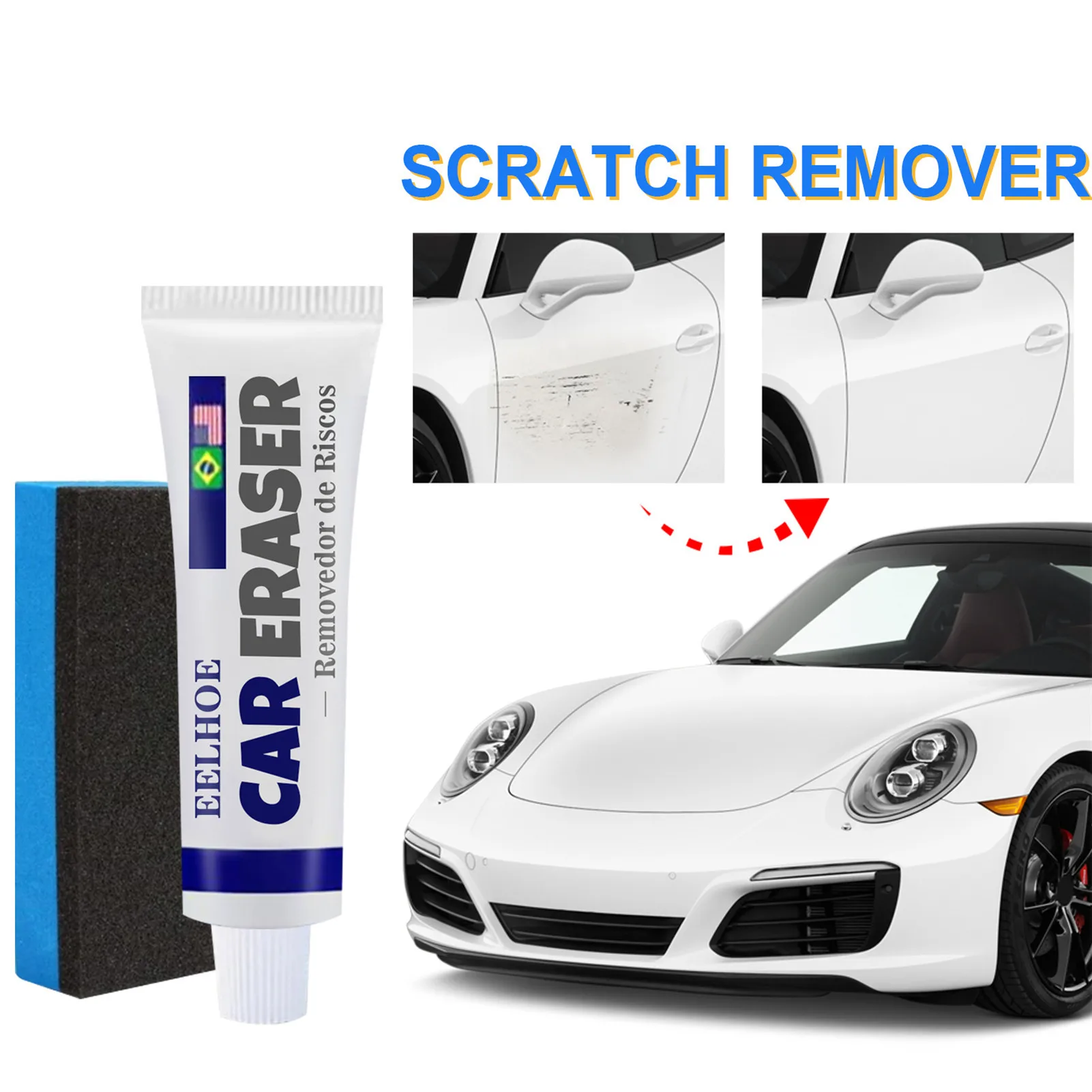 

Scratches Remover For Car Car Scratch Removal Quick Coat Car Polish Wax Car Scratch & Swirl Remover Hydrophobic Car Polish And