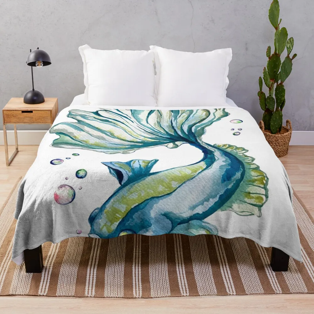 Акварельное одеяло для щенков мягкое летнее постельное белье одеяла