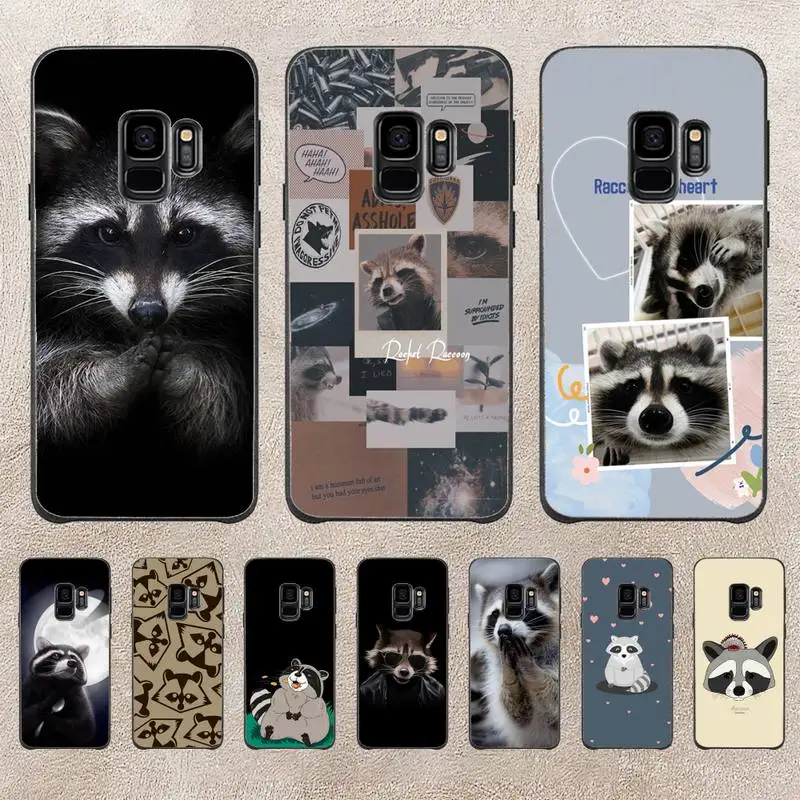 

Raccoon Art Phone Case For Samsung Galaxy Plus S9 S20Plus S20ULTRA S10lite S225G S10 Note20ultra Case