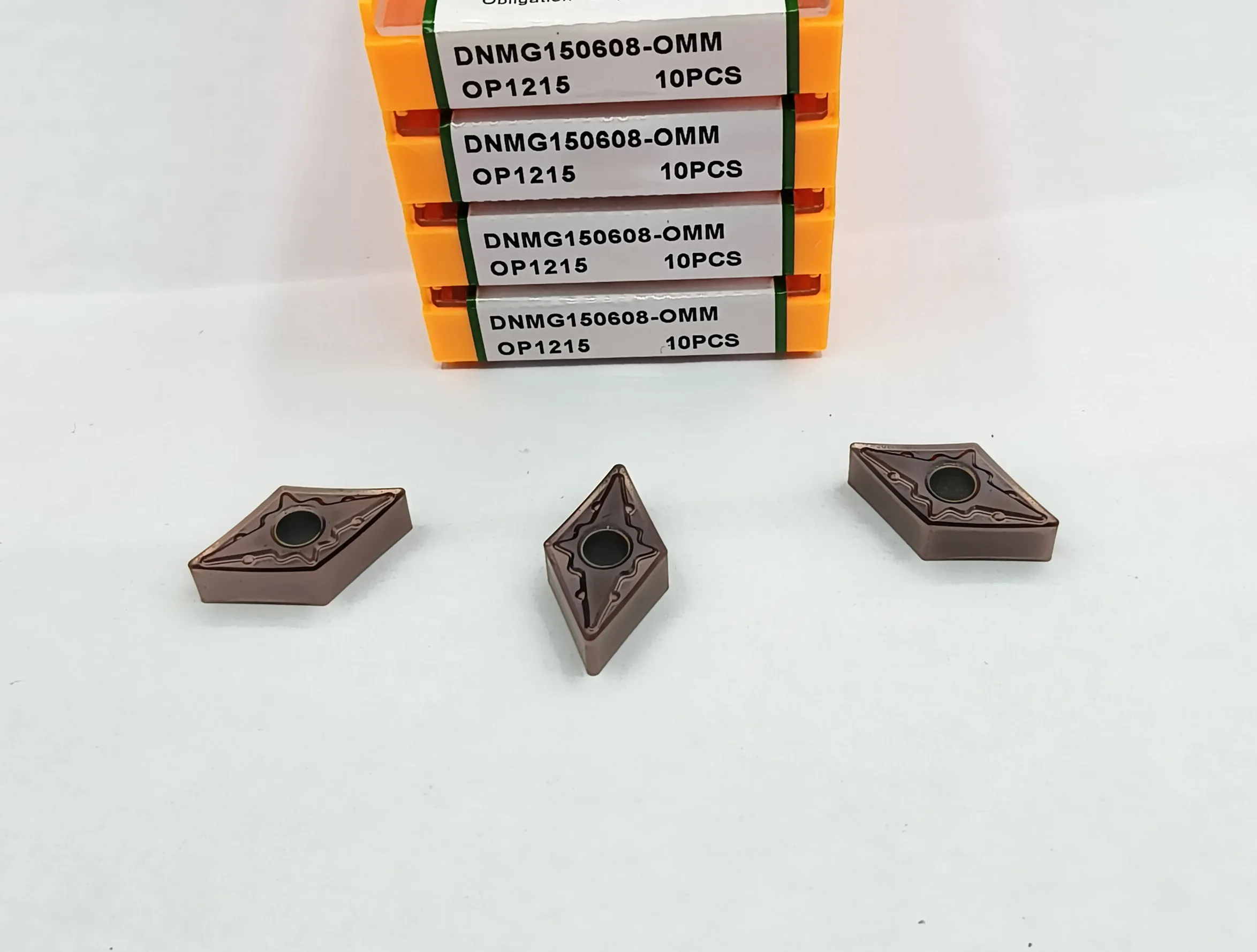 

DNMG150604-OMM OP1215 DNMG150608-OMM OP1215 DNMG150612--OMM OP1215 OP1315 10Pcs Cutting Carbide Insert CNC Lathe Tools