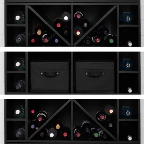 Фото Wohnzimmer Hochwertige Moderne Weinbar Schrank Moderne Holz MDF Wein Regale Für Esszimmer №4