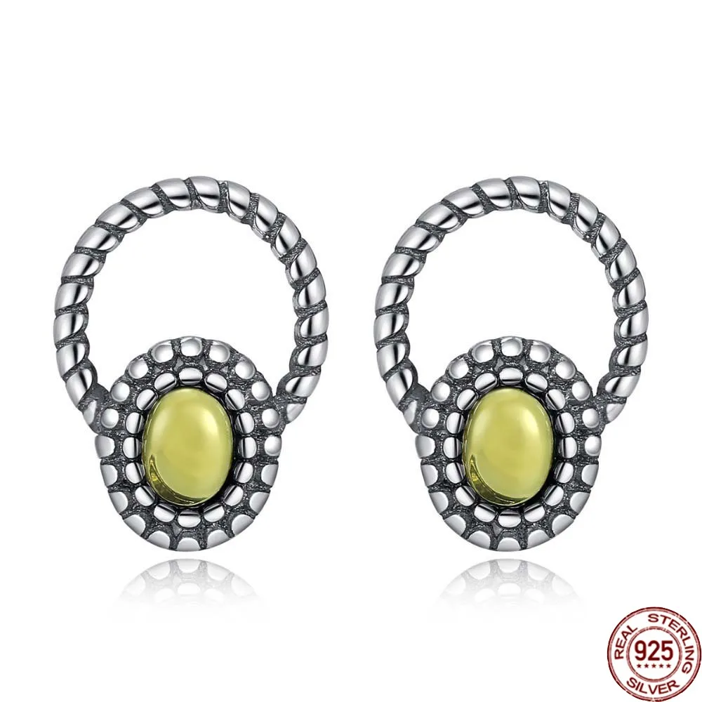 

BABIQU Real 925 Sterling Silver Stud Earrings Fine Jewelry for Women Geometric Shape Cubic Zircon Fashion Earring Christmas Gift