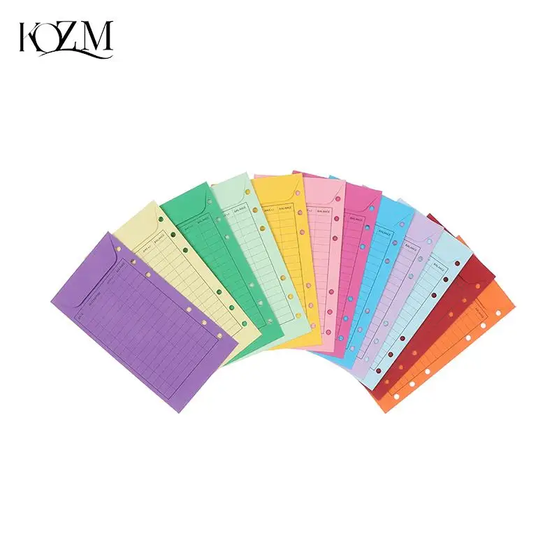 

12 Pcs Budget Envelopes Cardstock Cash Envelope System for Money Saving