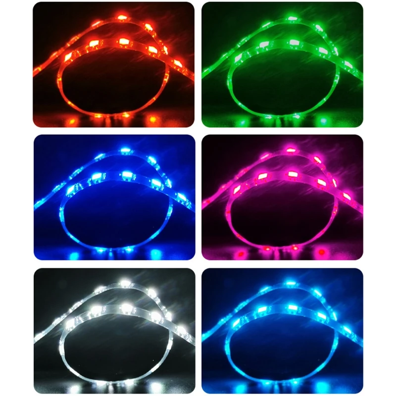 Coolmoon PC RGB светодиодная лента для материнской платы с 4-контактным RGB/5В угловой