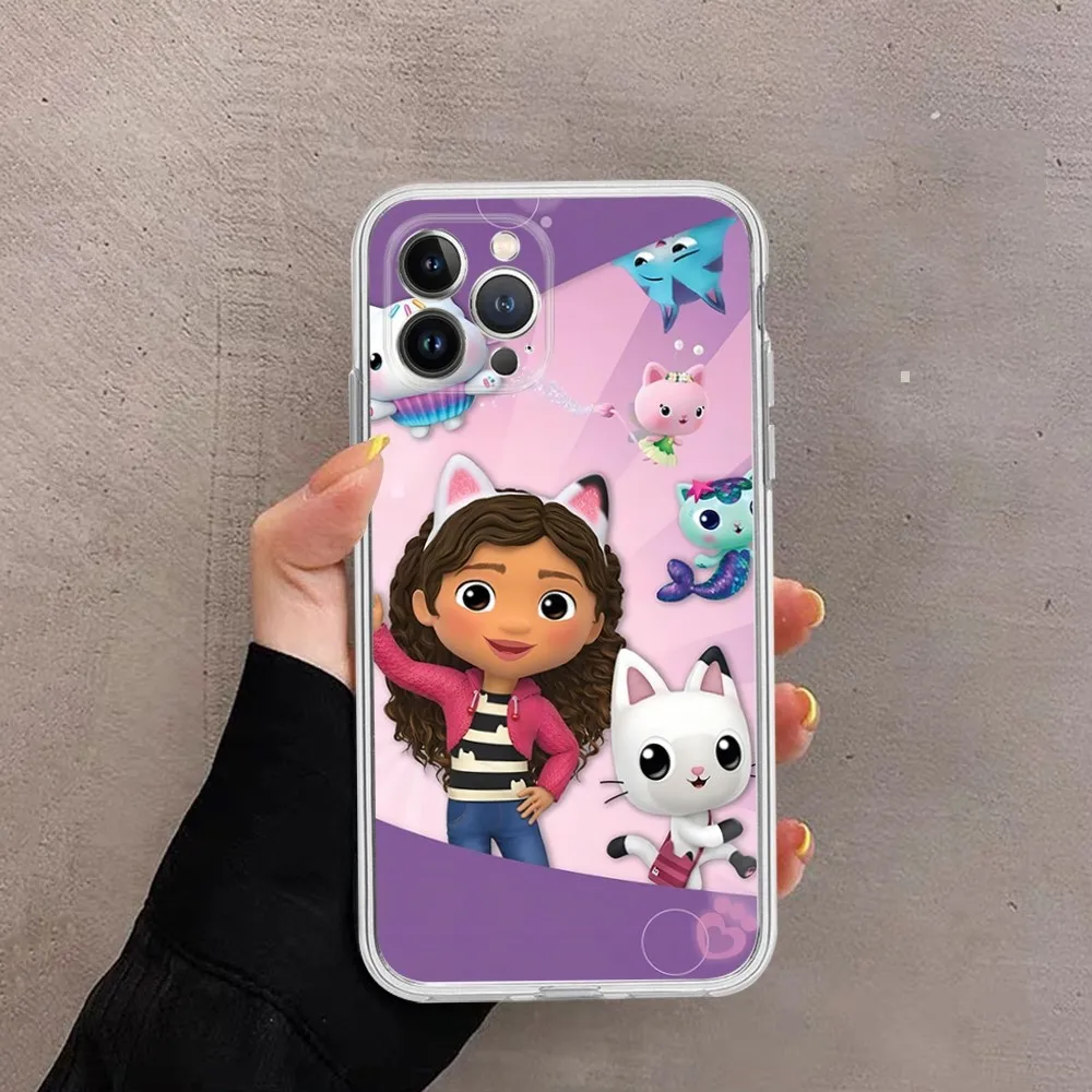 Cute G-Gabbys D-Dollhouse Phone Case For IPhone 16 15 14 13 12 Mini 11 Pro XS Max X XR SE 6 7 8 Plus Soft Silicone Cover